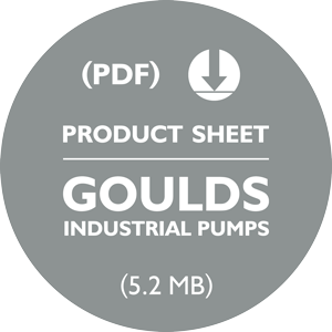 ITT Goulds Pump Product Sheet