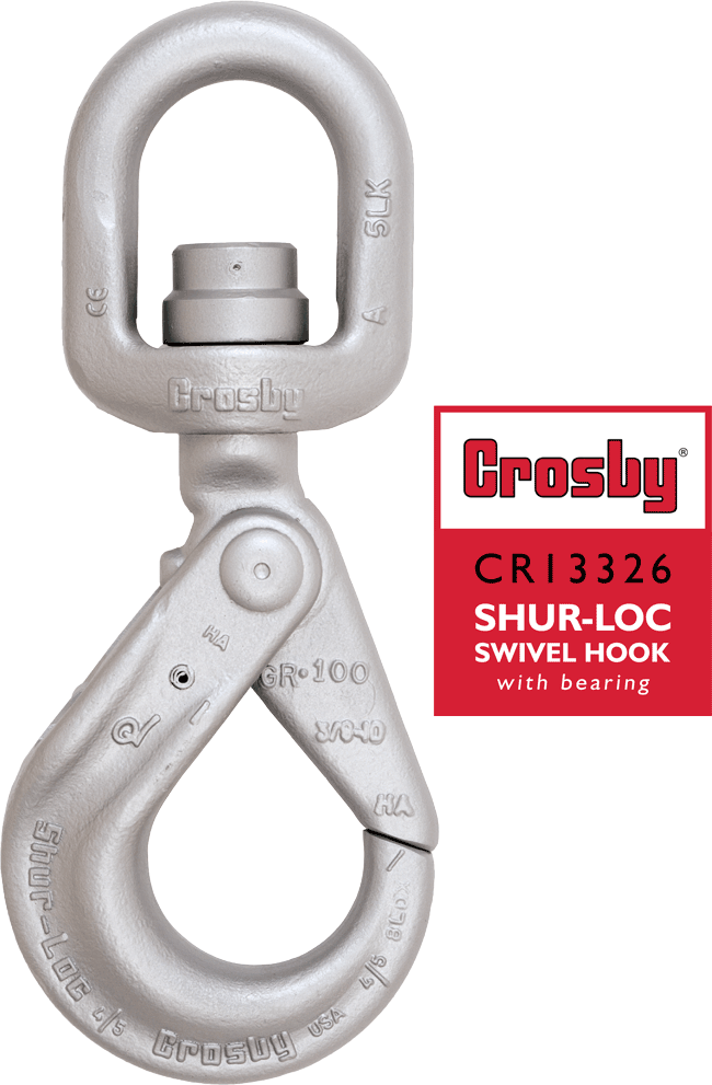 Crosby 13326 Shur-Loc Eye Hook