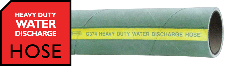 G374 Heavy Duty Water Discharge Hose
