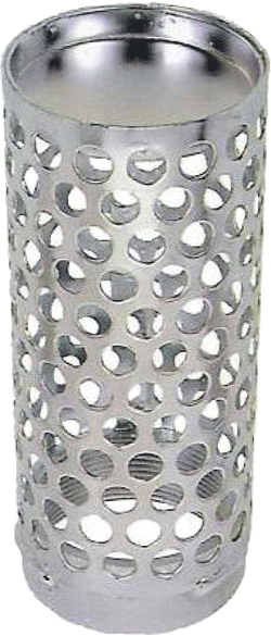 Long Plated Steel Strainer