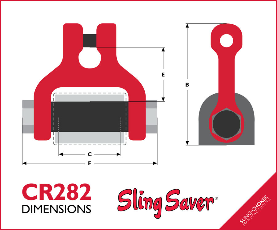 CR282 Chain Connector Dimensions