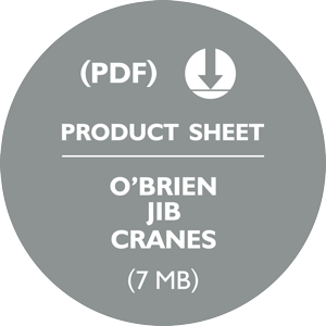 Obrien Jib Crane Product Sheet