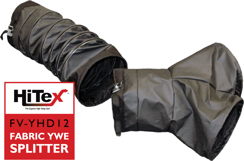 Hitex Fabric WYE Ducting Splitter