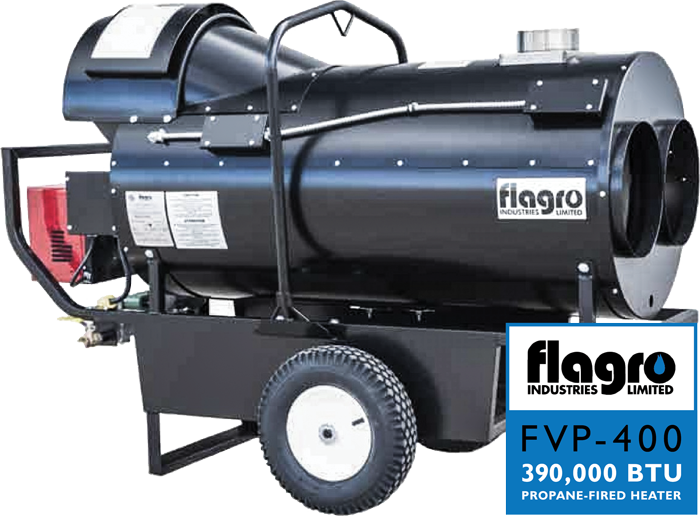 Flagro 390,000 BTU Propane-Fired Heater